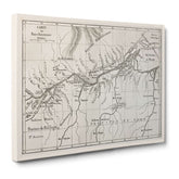 Antica Mappa Amazzonia - Anno 1867